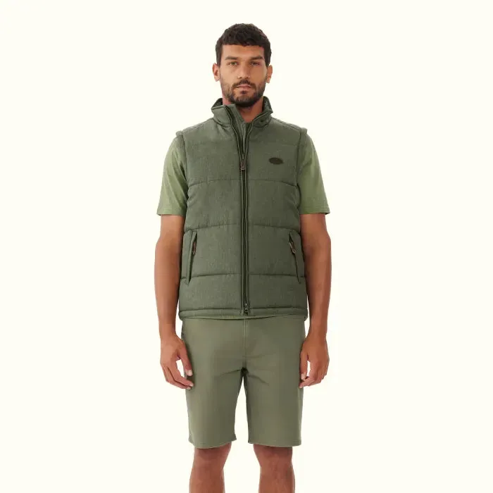 R.M.Williams - Patterson Creek Vest - Green Marle