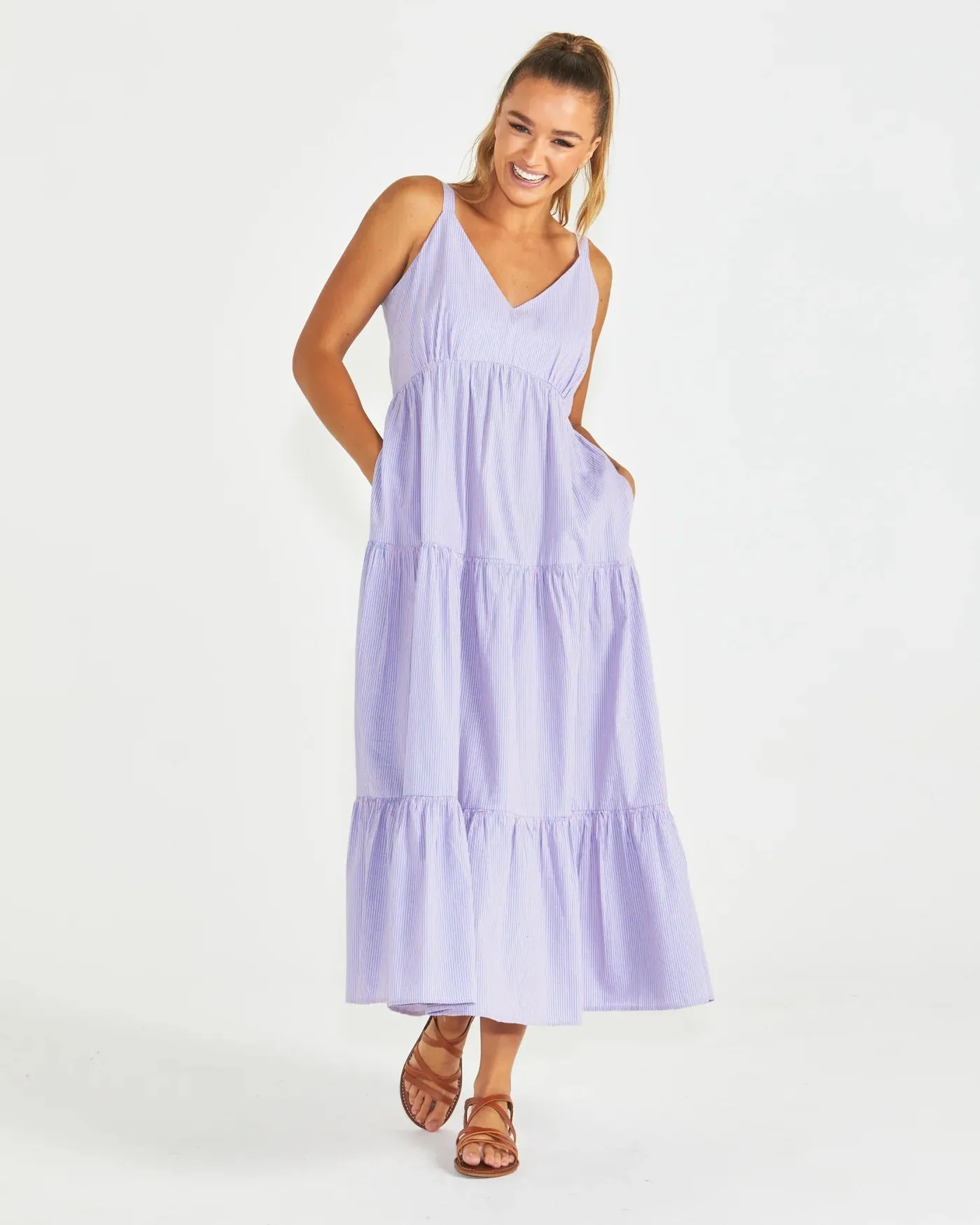 Sass Phillipa Tiered Maxi Dress