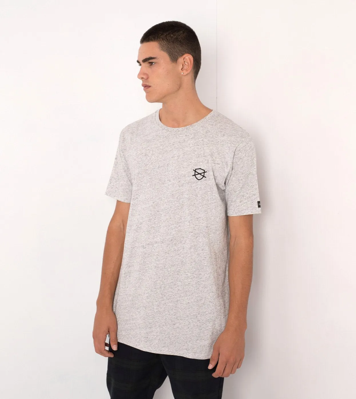 Shield Flintlock Tee Storm Marle - Sale