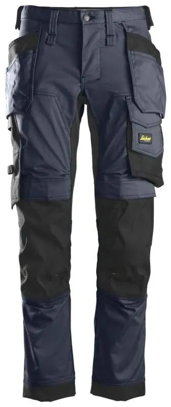 Snickers 6241 Allround Work Stretch Tapered Leg Trousers Holster Pockets