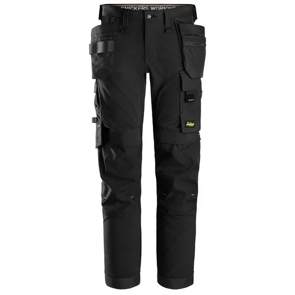 Snickers 6275 Allround Work Stretch Softshell Trousers Holster Pockets