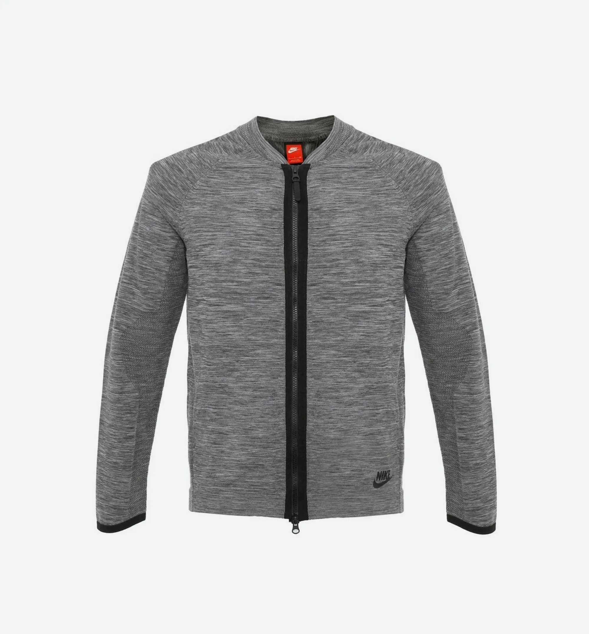 Sportswear Tech Knit Bomber Jacket Men's - Dark Grey Heather/Wolf Grey/Anthracite/Black