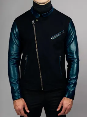 Spring Good Design Stylish Biker Men real Leather Jacket For Men