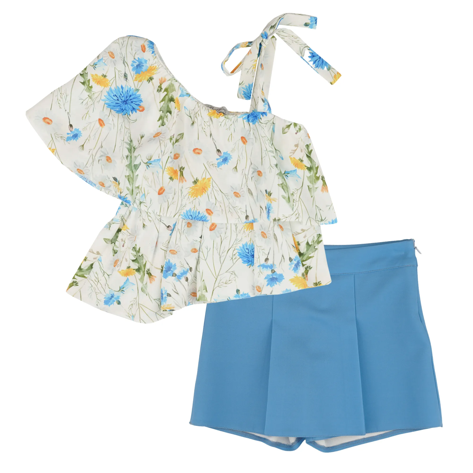 Sunny Skies Girls Casual Set