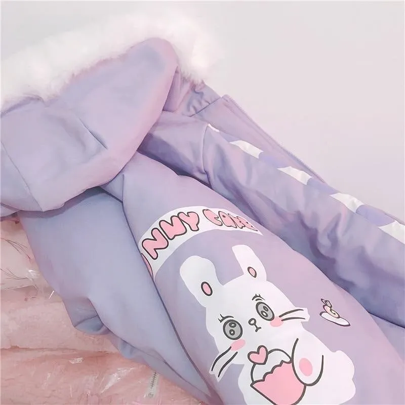 Sweet Bunny Cake Winter Coat