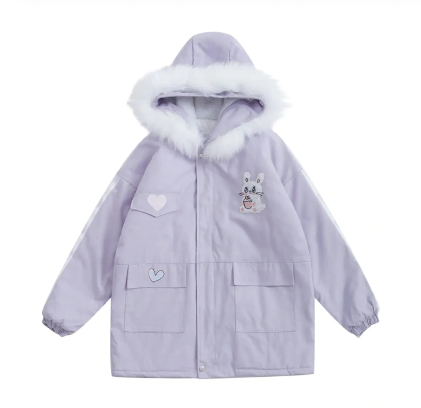 Sweet Bunny Cake Winter Coat