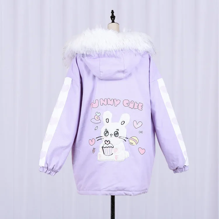 Sweet Bunny Cake Winter Coat