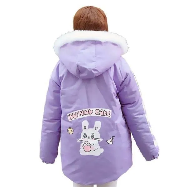 Sweet Bunny Cake Winter Coat