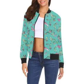 Swift Pastel Bomber Jacket for Women