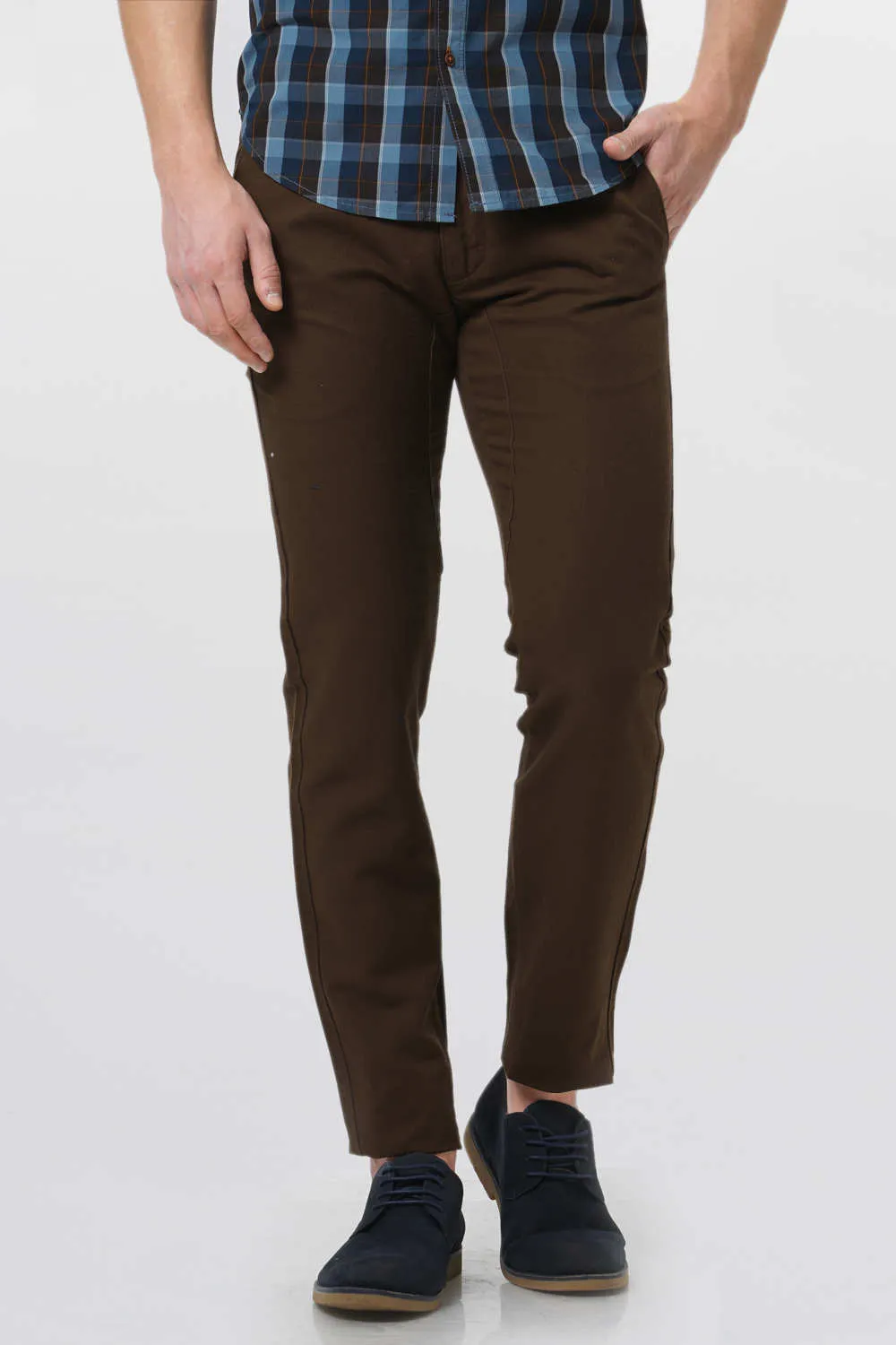 Tapered Fit Twill Trouser