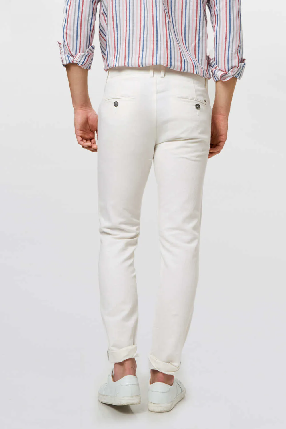 Tapered Fit Twill Trouser