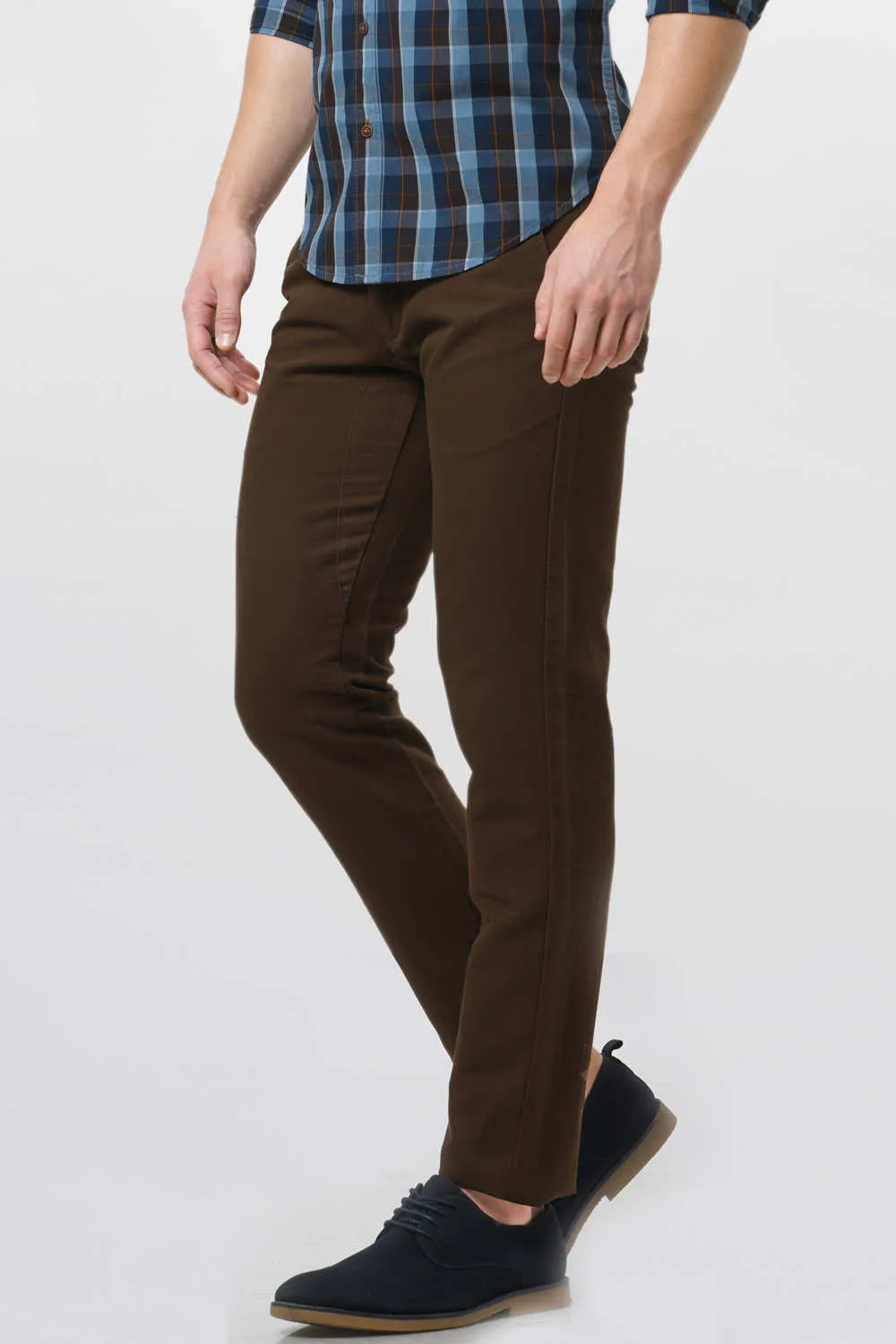 Tapered Fit Twill Trouser