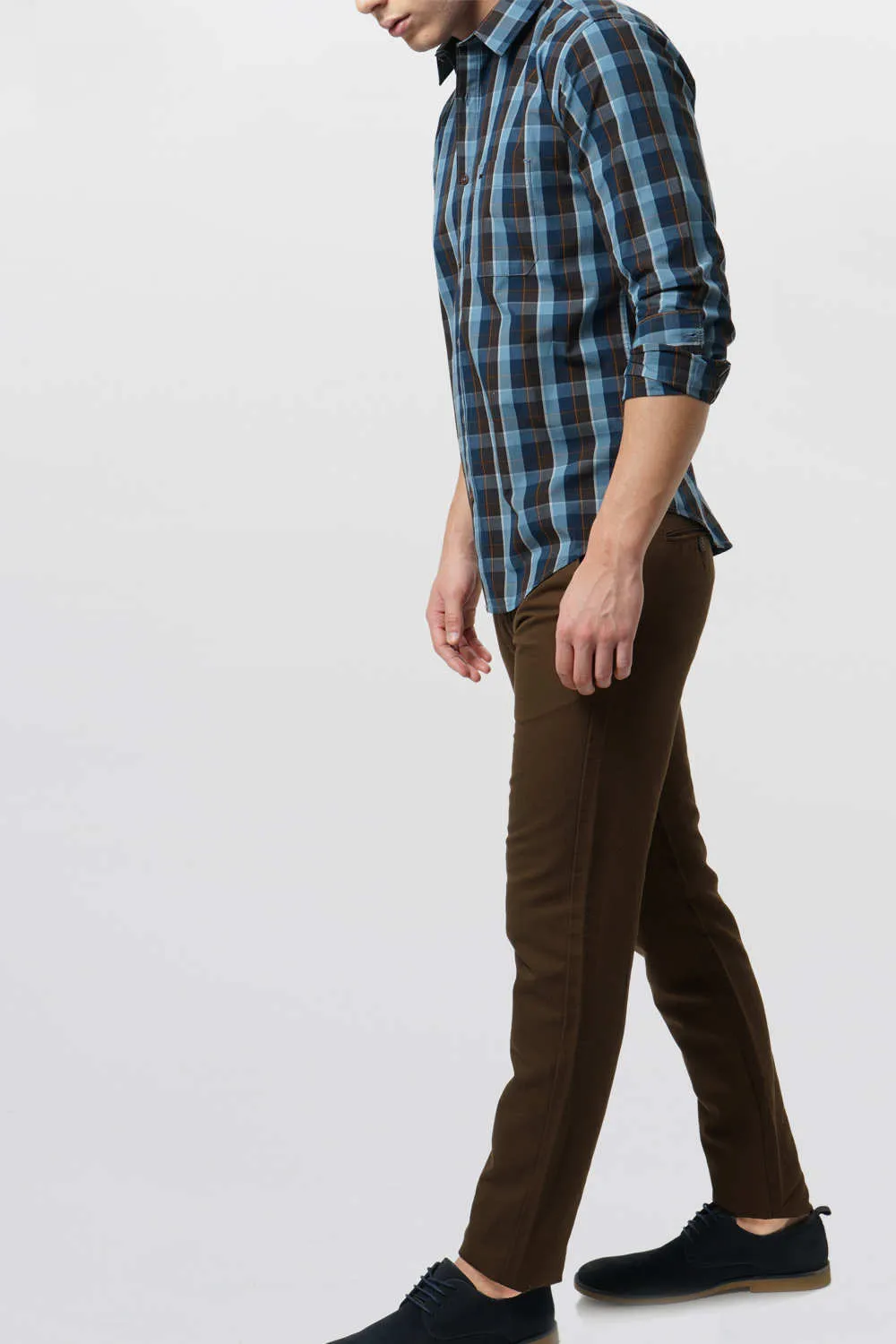 Tapered Fit Twill Trouser