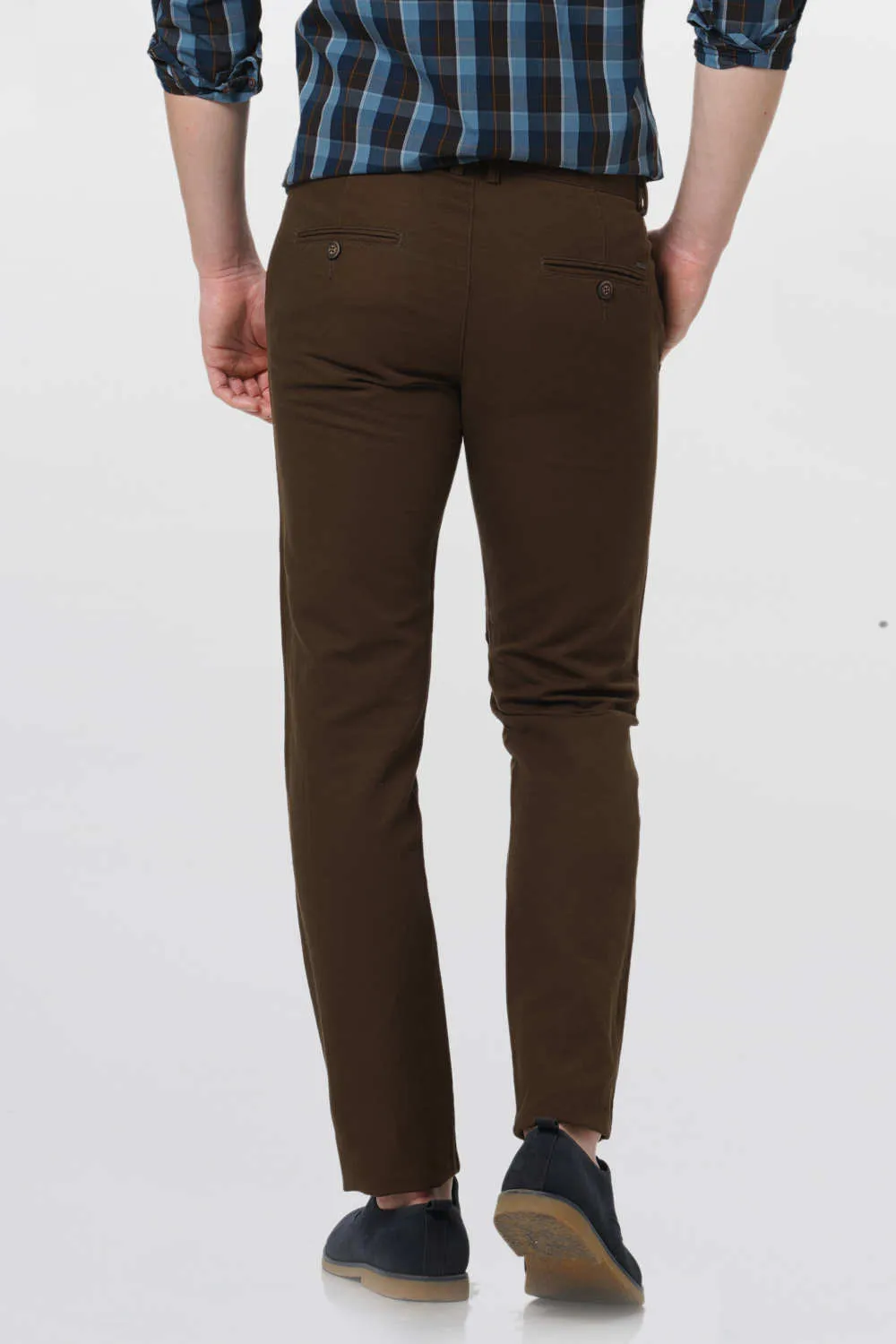 Tapered Fit Twill Trouser