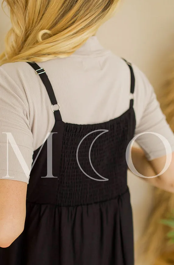 Tessa Black Jumper - MCO - Nursing Friendly