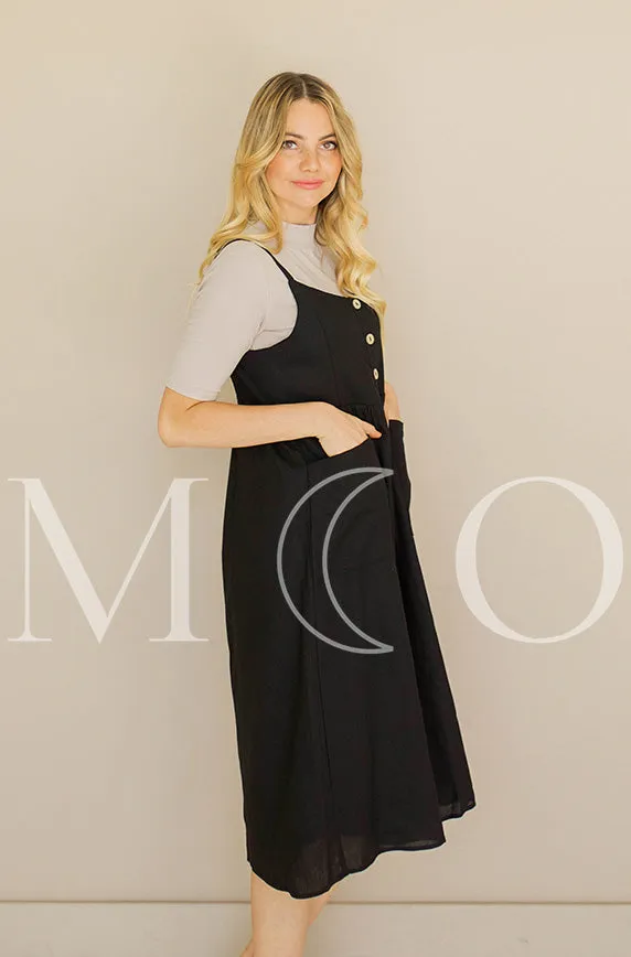 Tessa Black Jumper - MCO - Nursing Friendly