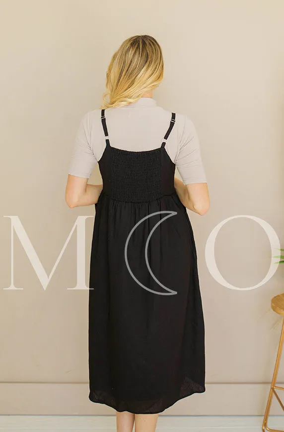 Tessa Black Jumper - MCO - Nursing Friendly