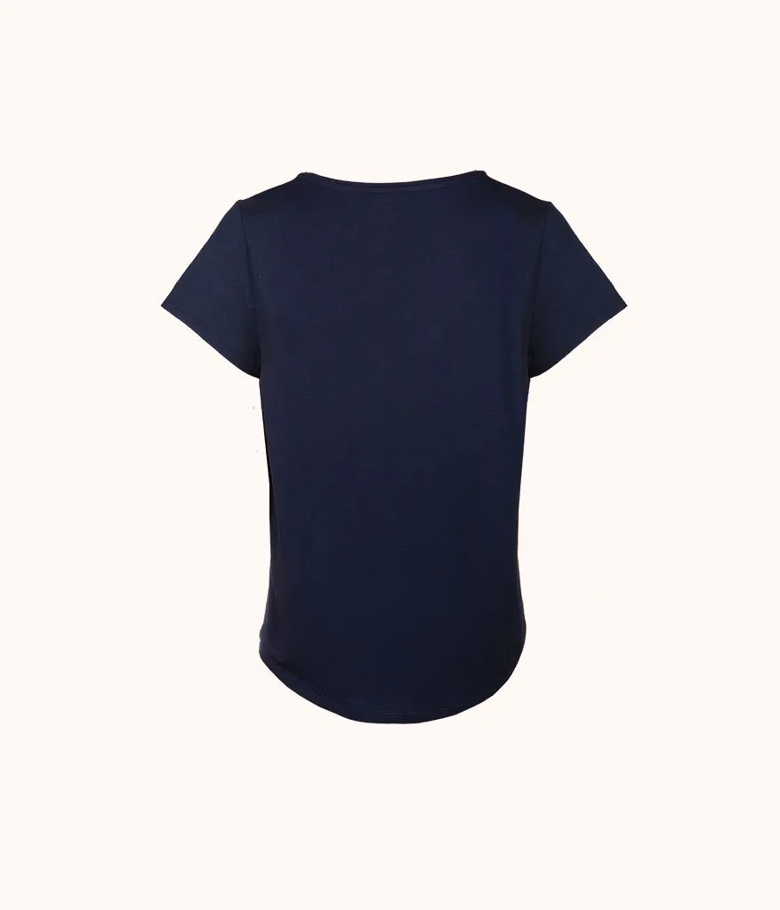 The All-Day Tee: Midnight Navy