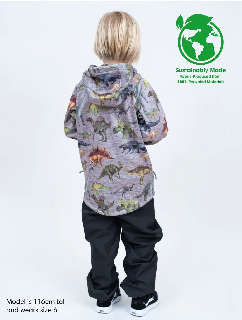 The All-Weather Fleece Hoodie - Dinosaur - KIDS