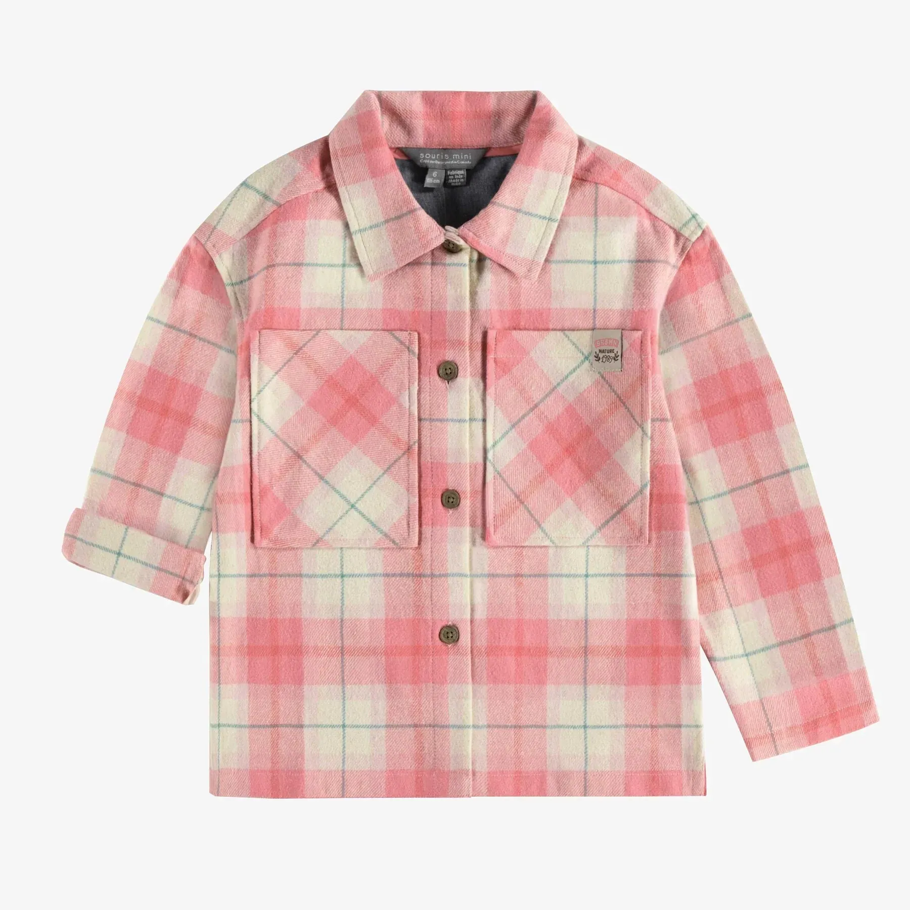 The Gabriella Plaid Flannel Shirt - KIDS