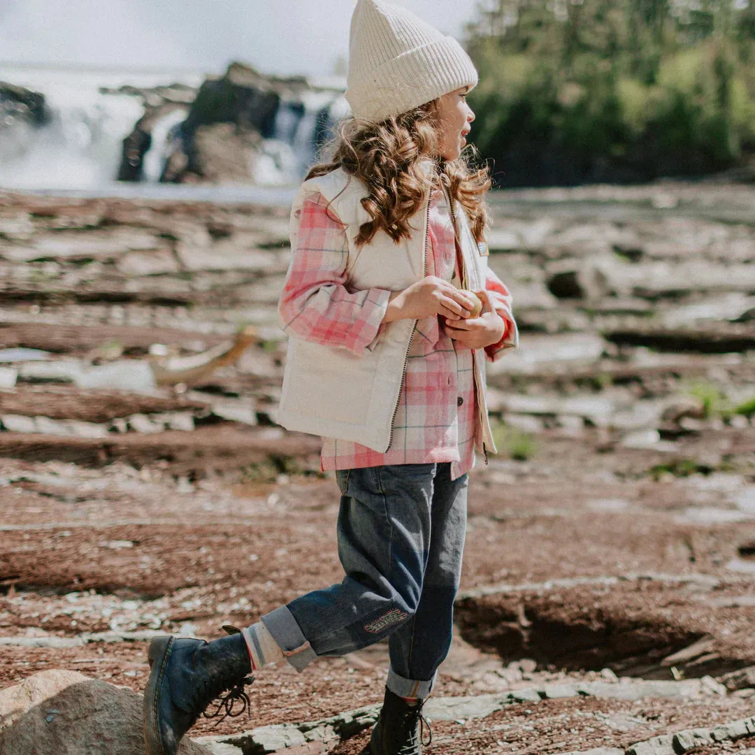 The Gabriella Plaid Flannel Shirt - KIDS