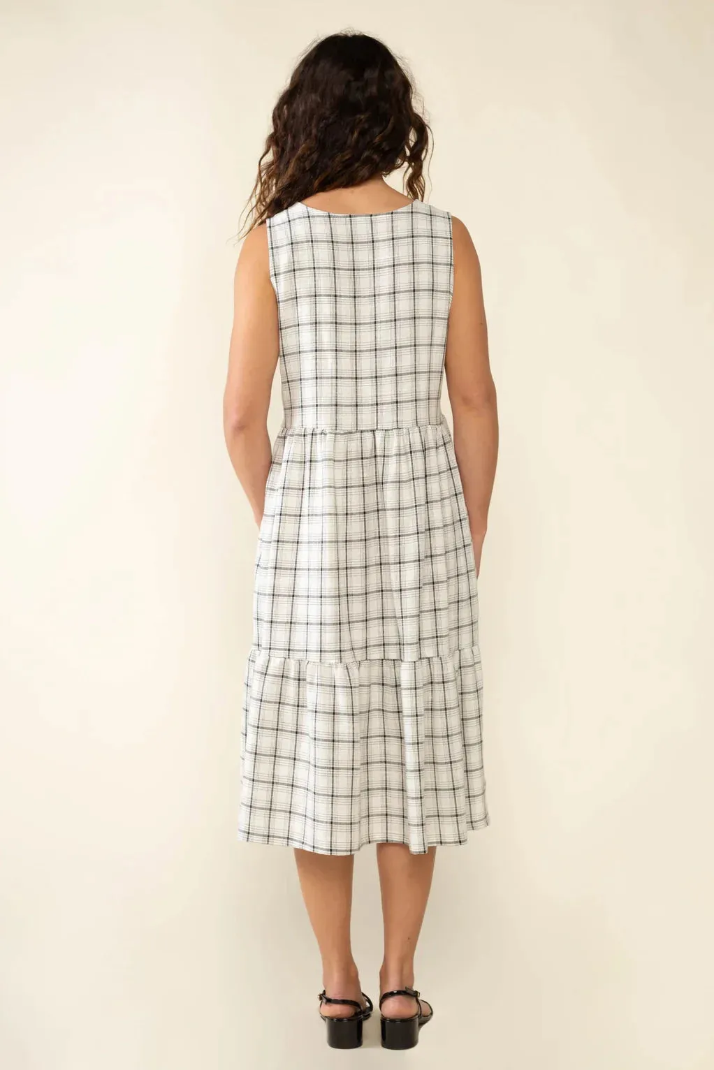 The Miles Plaid Midi Dress by NLT - PLUS