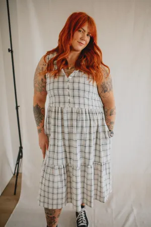 The Miles Plaid Midi Dress by NLT - PLUS