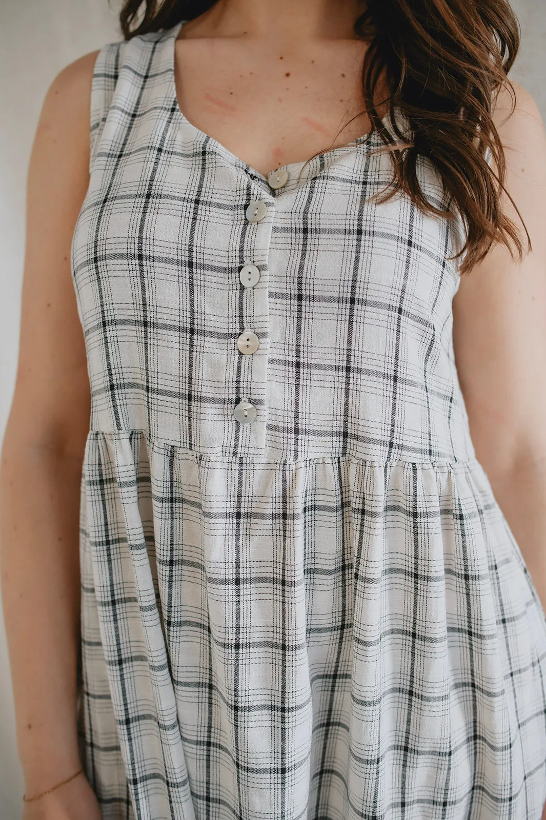 The Miles Plaid Midi Dress by NLT