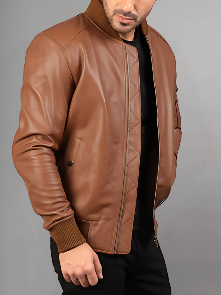 The Narrator Fight Club Leather Jacket