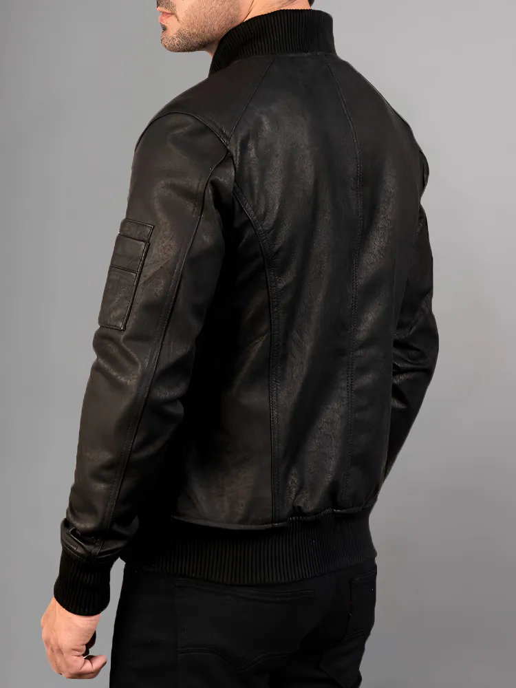 The Narrator Fight Club Leather Jacket