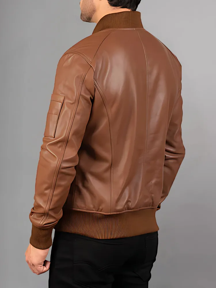 The Narrator Fight Club Leather Jacket