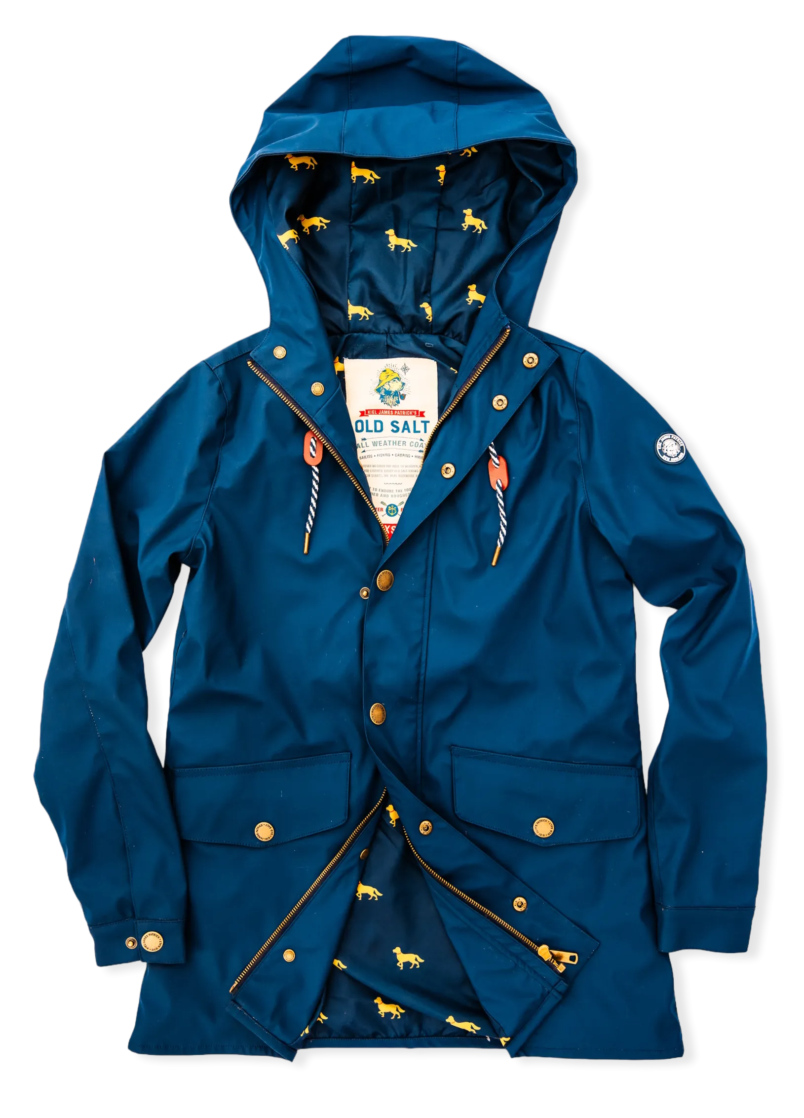 The Old Salt Navy Raincoat- Women's