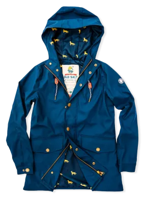 The Old Salt Navy Raincoat- Women's