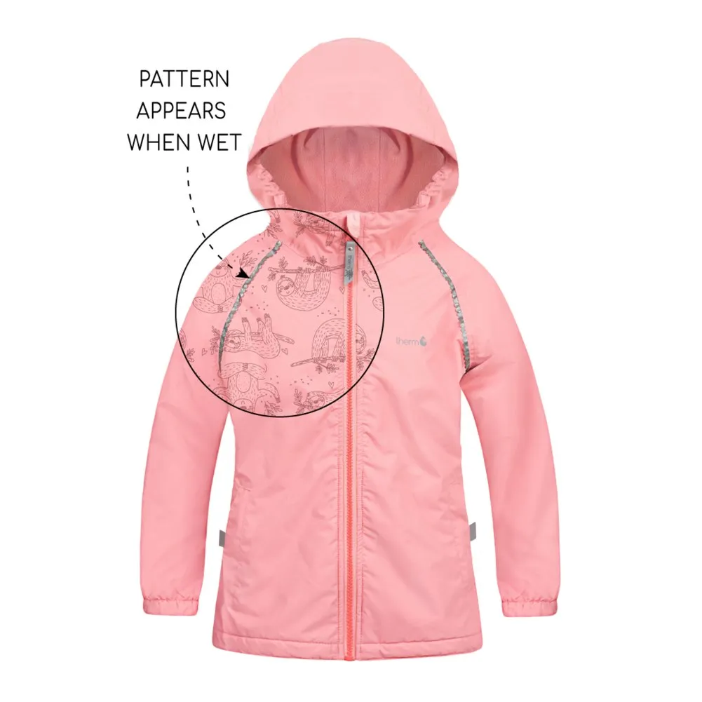 Therm SplashMagic Waterproof Fleece-Lined Girls Storm Jacket