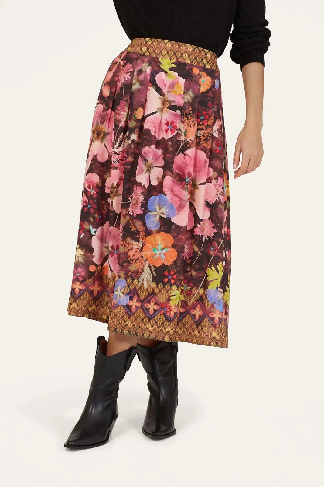 Thought Emelia Tencel™ Midi Skirt