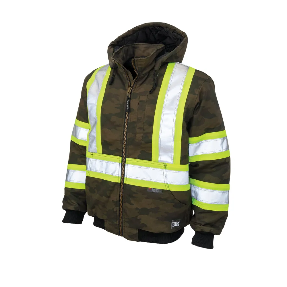 Tough Duck Camo Flex Duck Safety Bomber Jacket - SJ32