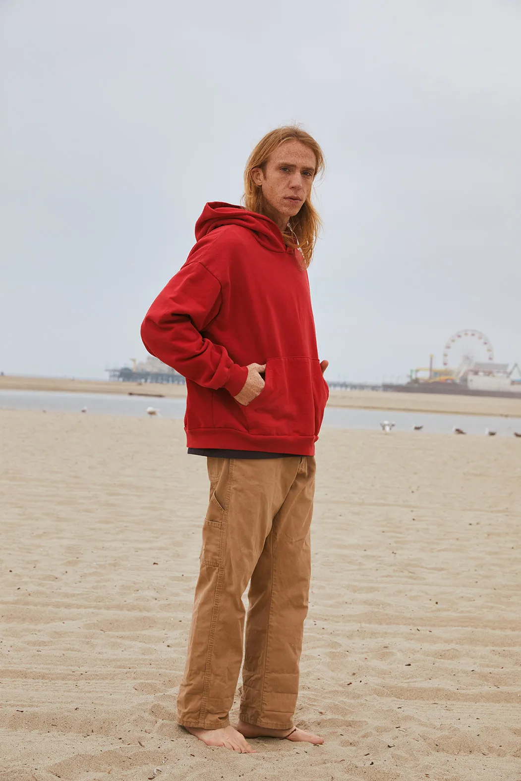 Trash Hoodie - Runner Red