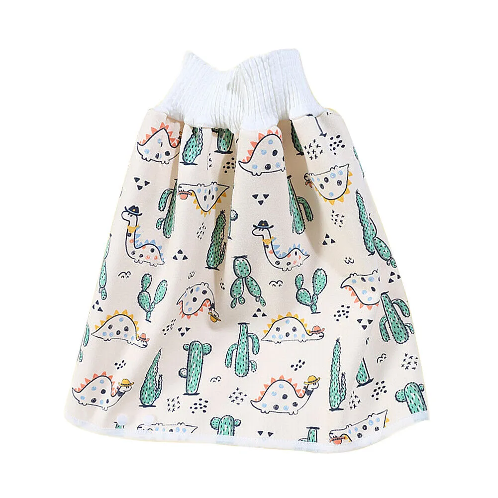 US Waterproof Cotton Training Pants Cloth Diaper Skirts Baby Night Time Sleeping