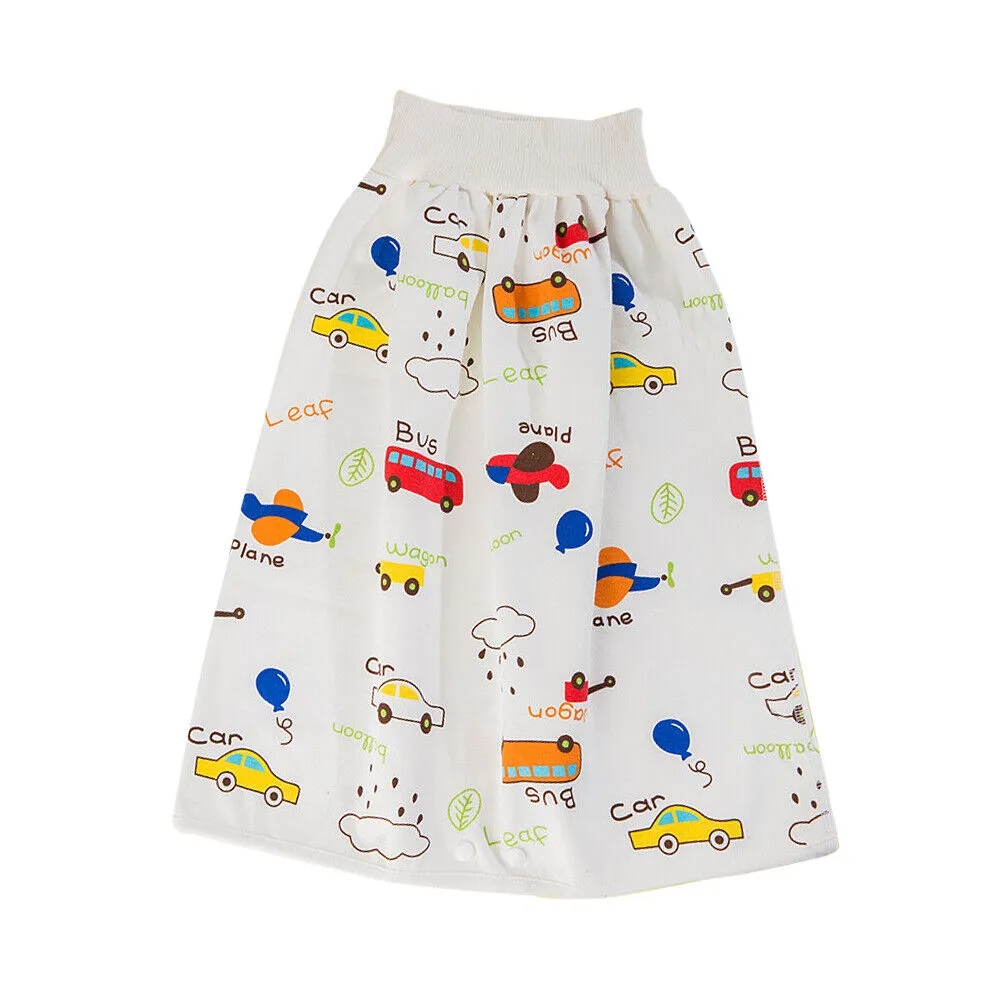 US Waterproof Cotton Training Pants Cloth Diaper Skirts Baby Night Time Sleeping