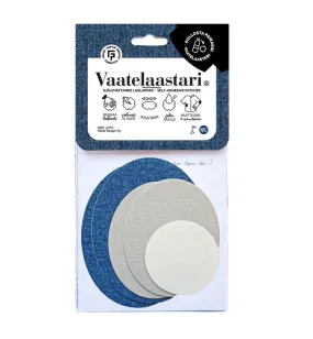 Vaatelaastari Arki 5pcs - FabPatch from recycled polyester