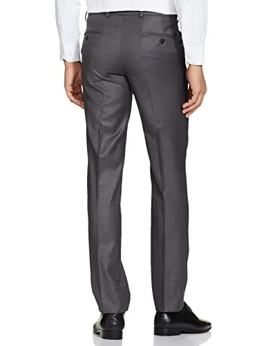 Van Heusen Men's Slim Pants (VHTFFSLB772621_Medium Grey_36)