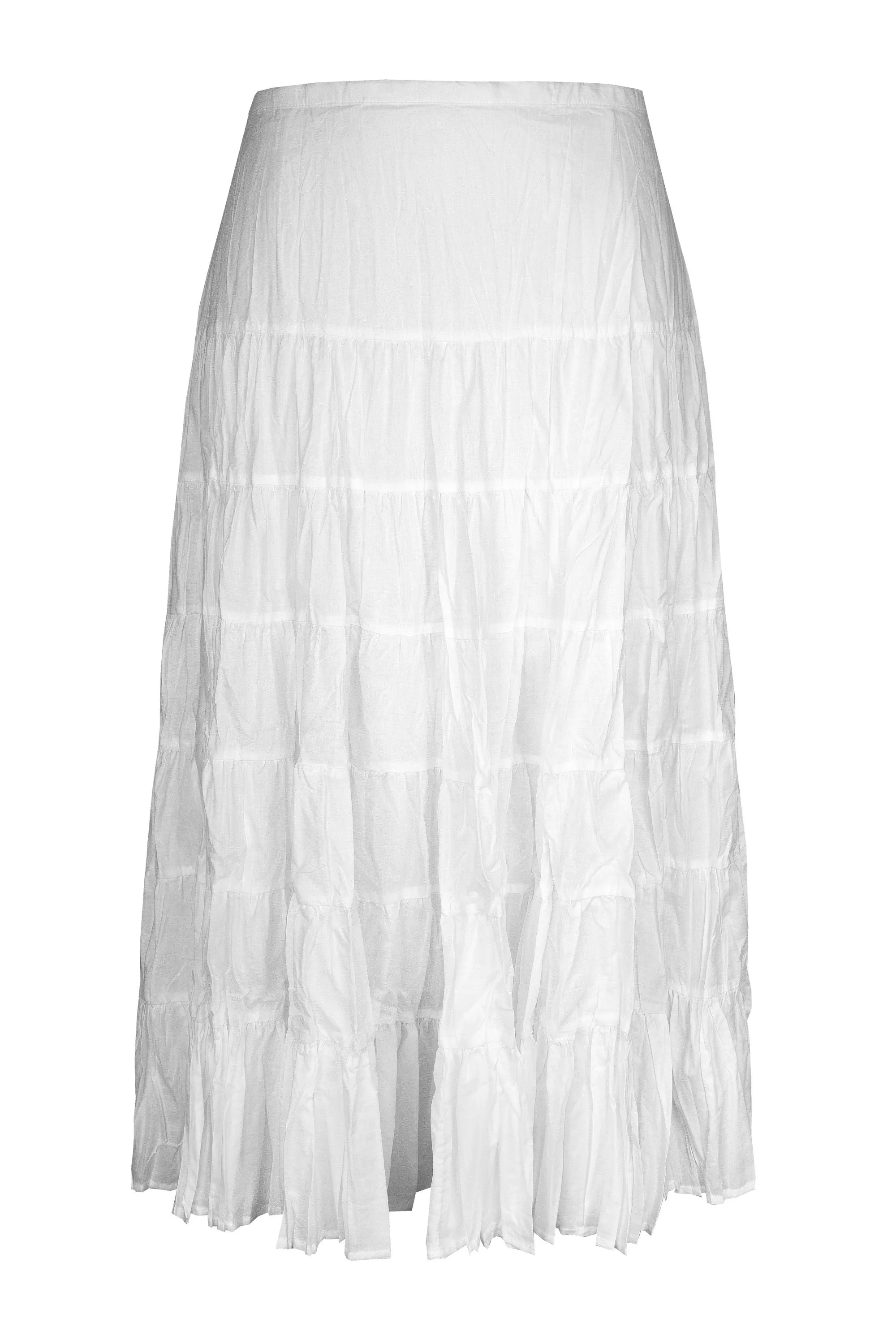 VOILE TIERED SKIRT - CLM486