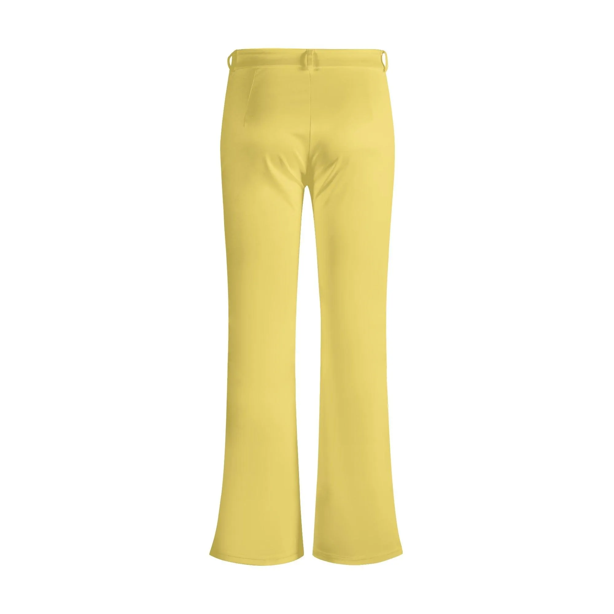 Wanda Yellow Flare Pants