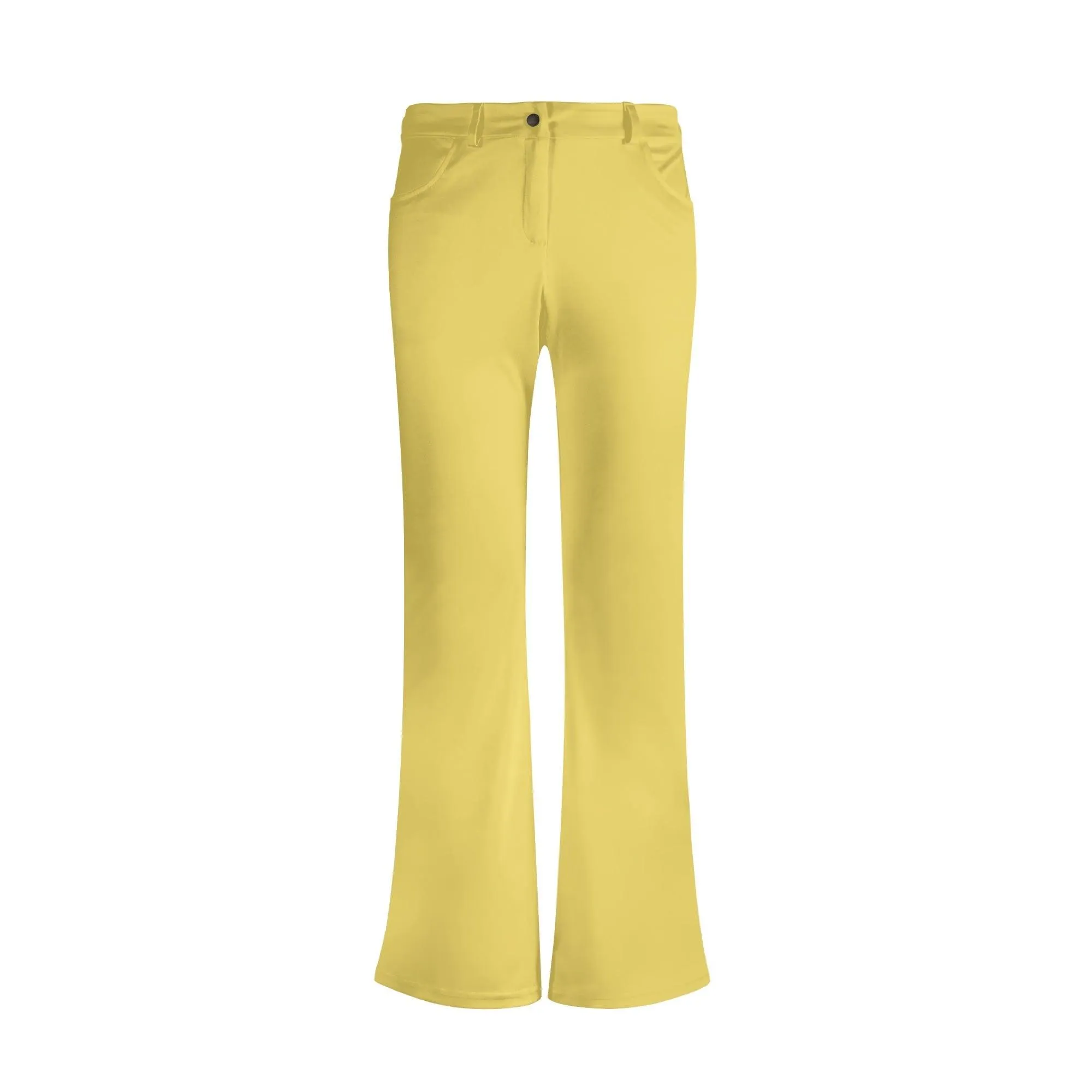 Wanda Yellow Flare Pants