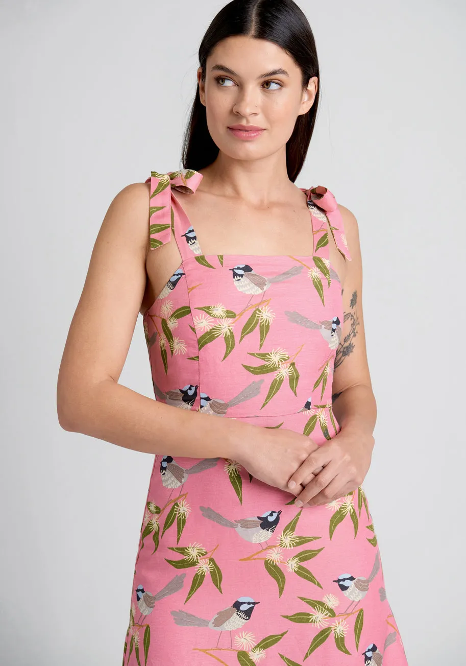 Way Back Wren Midi Dress