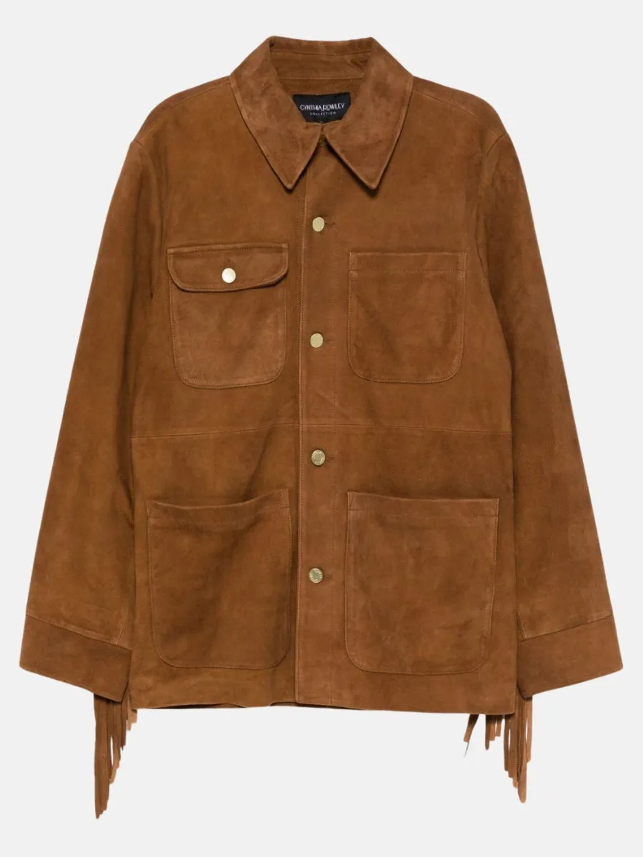 Westward Fringe Suede Jacket