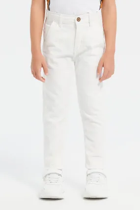 White Chino Trouser