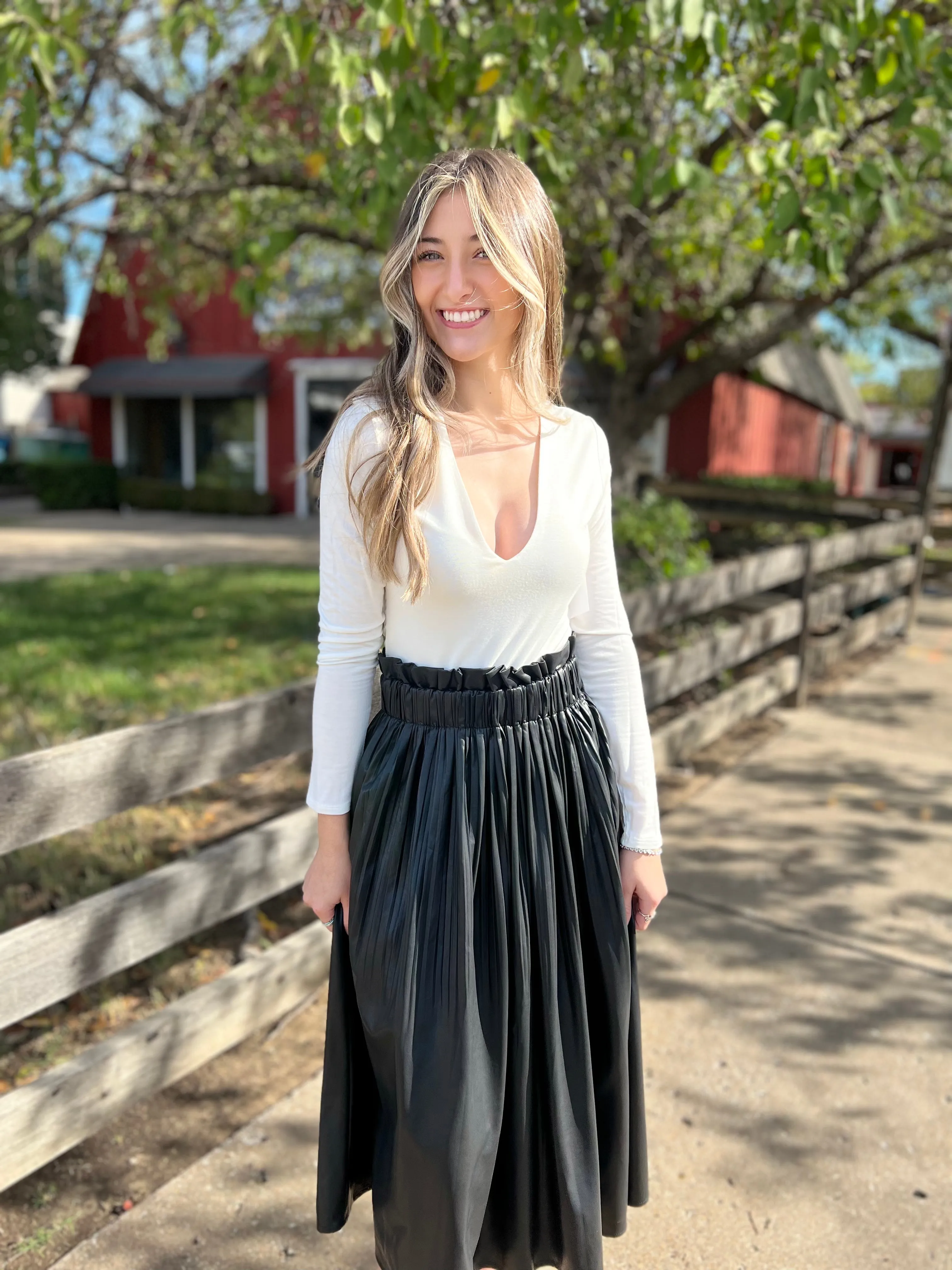 Why Not Us Midi Skirt