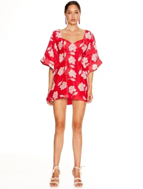 WILD POPPY MINI DRESS