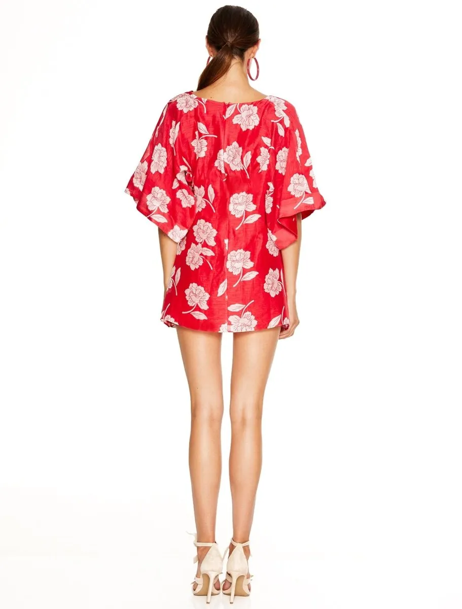 WILD POPPY MINI DRESS